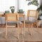 Baxton Studio Dannon Mid-Century Modern Grey Fabric and Ntural Oak Finished Wood 2-Piece Dining Chair Set 234-2PC-13292-ZORO - alternate 3